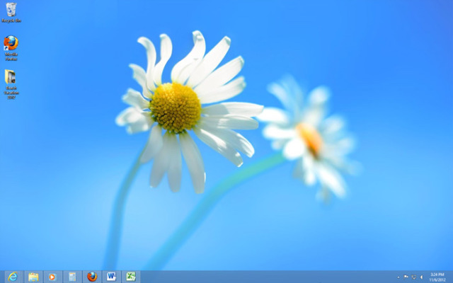 A screenshot of a Windows 8 desktop.